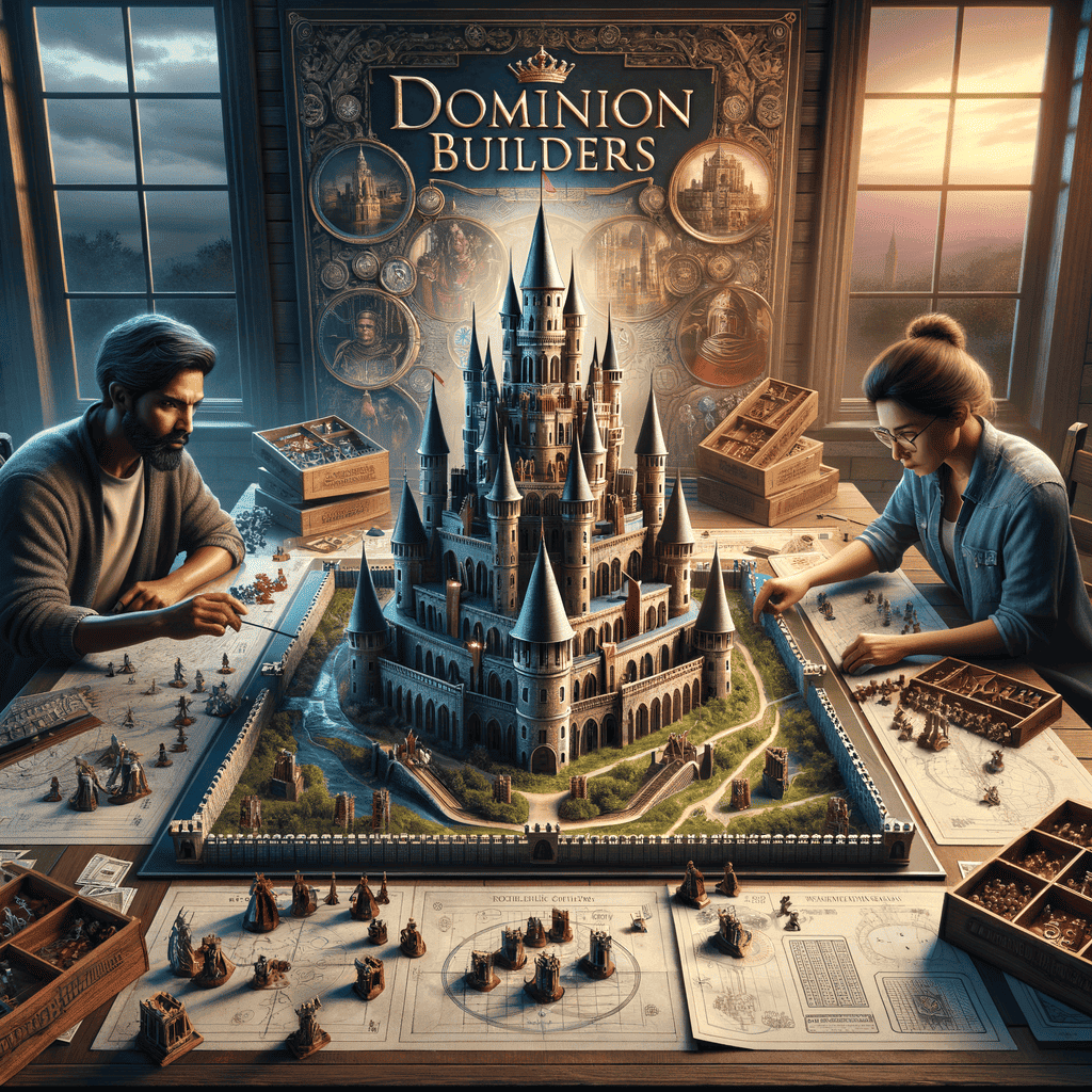 Basic box art sketch for a strategy game